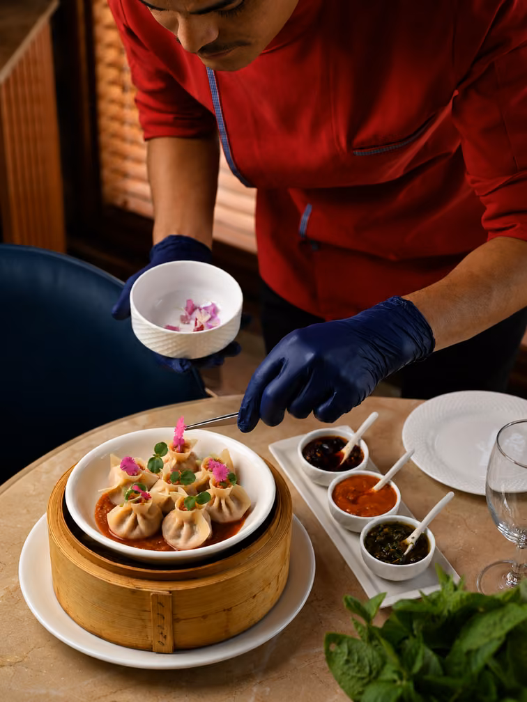 Truffle Chicken Dumplings